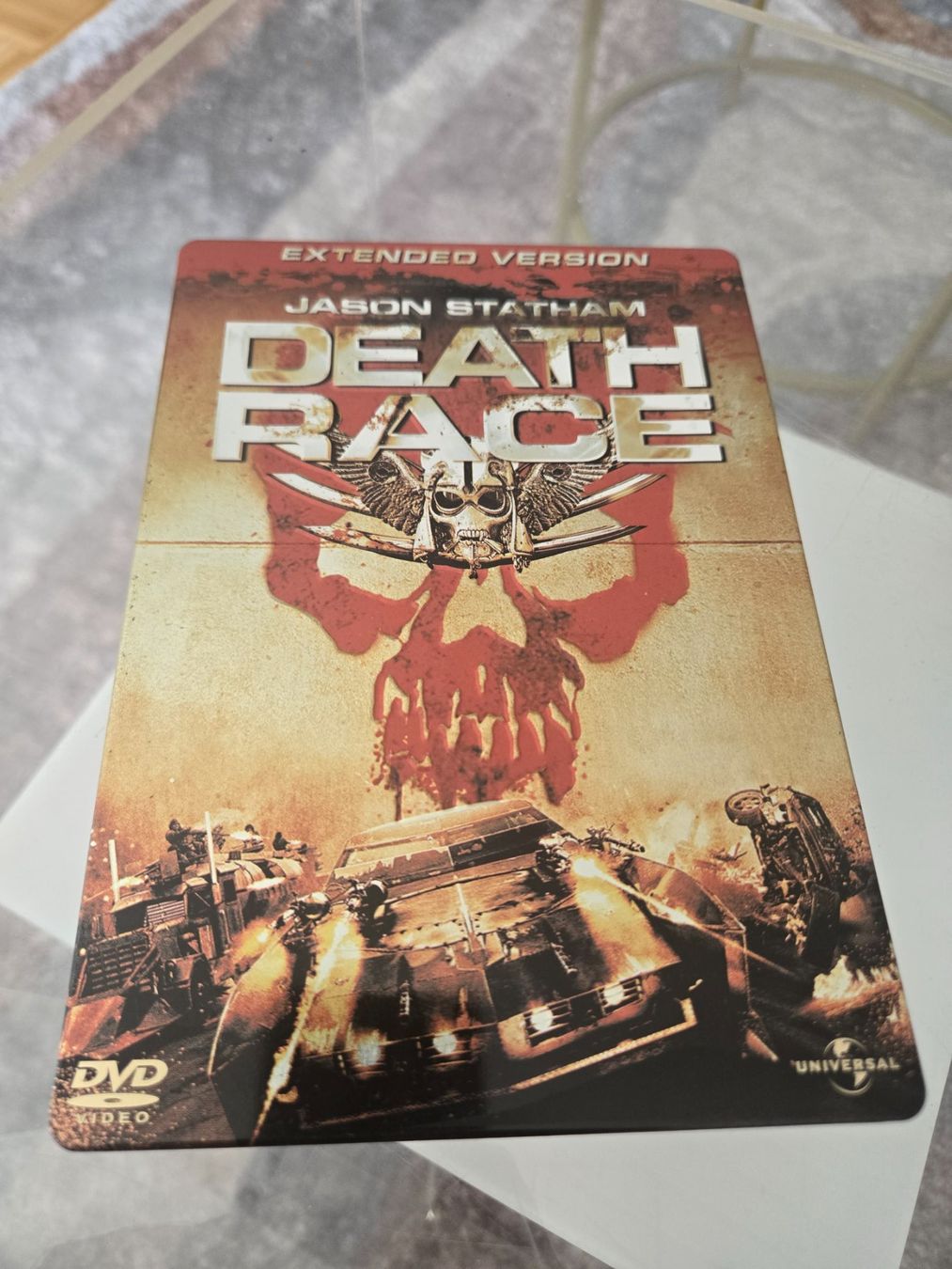 Tutti i DVDs: Death Race DVD Steelbook – Usato da Bussigny venduto da Kfdlt