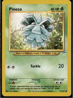 Pineco 77/105 Neo Destiny Pokemon