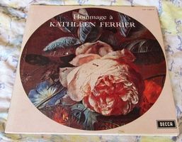 Hommage à KATHLEEN FERRIER John Newmark Vinyle 33 T 1967