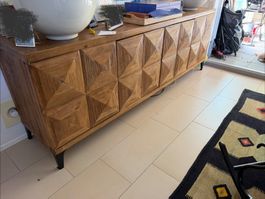 Sideboard aus Holz mit 4 Kammern