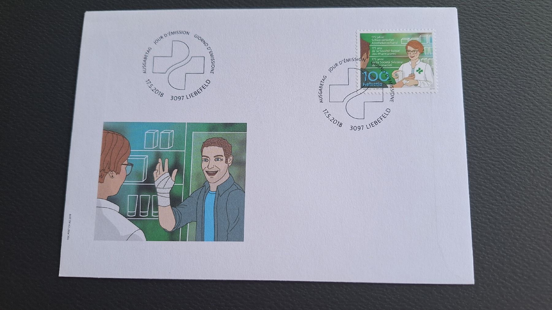 Tous les timbres: 2018,Nr.1675,FDC – Neuf (Voir description) à Pratteln par walti-6060