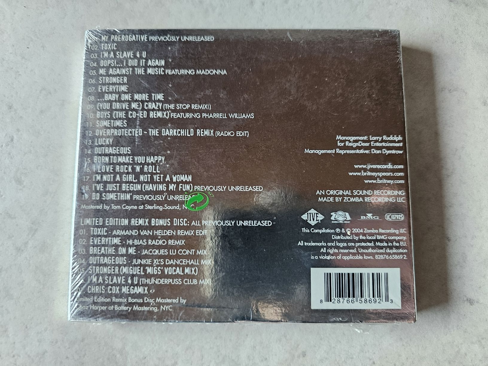 CD: Britney Spears  -  Greatest Hits My Prerogative / Fabrikneu – Nuovo e nell'imballaggio originale da Schneisingen venduto da backstore24 1