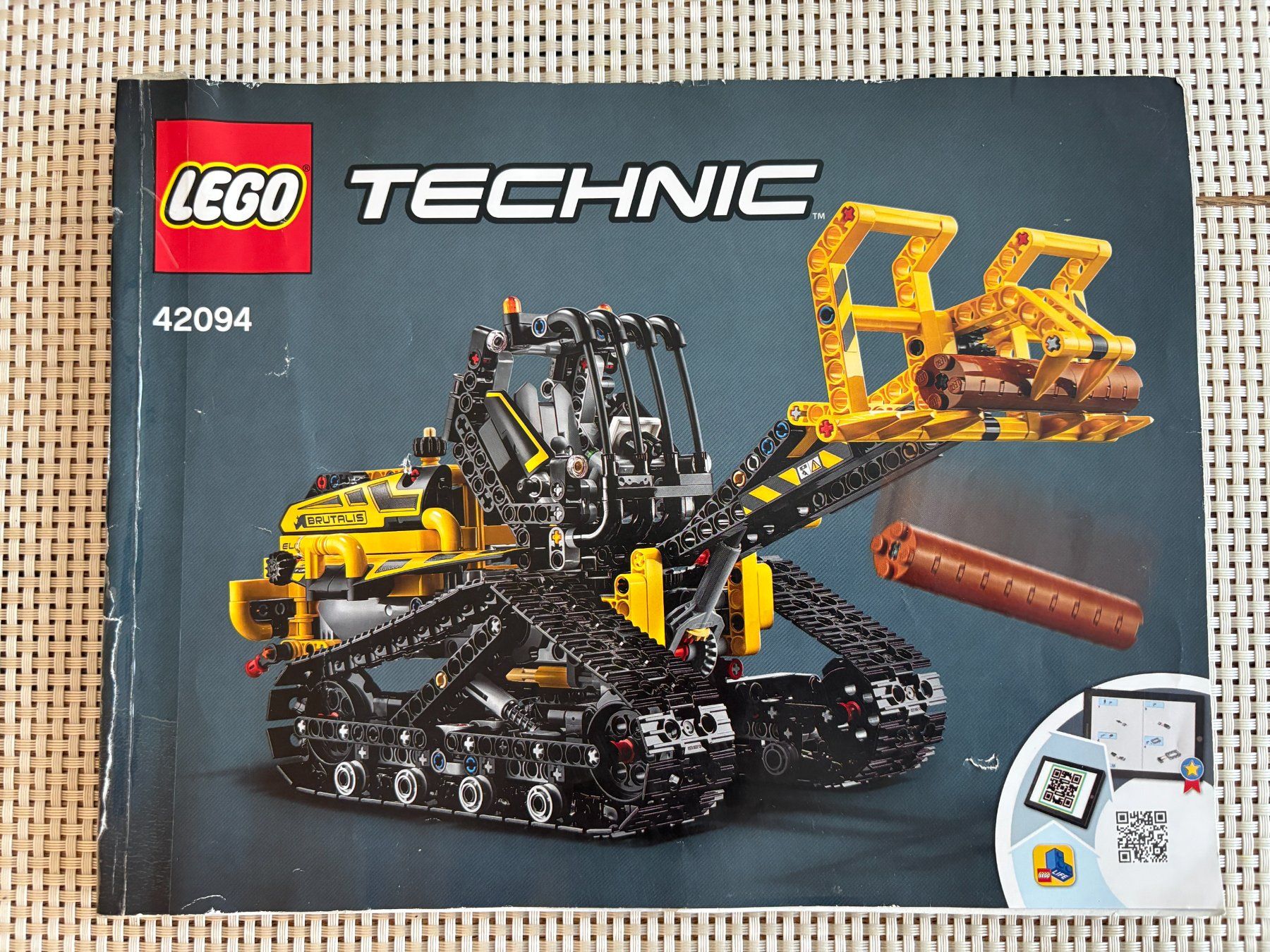 Lego Giocattoli: Lego Technik 42094 Anleitung Forstbagger Instruktion Heft – Usato da Buochs venduto da Techtelmechtel