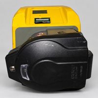 Schlauchpumpe Watson-Marlow 520U gelb schwarz gebraucht.