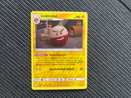 Pokemon Lektrobal Reverse Holo Team Up near Mint