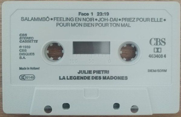 Cassettes audio: CASSETTE JULIE PIETRI - CHANSONS – D'occasion à PORRENTRTUY par RABAIS_SPORT 2