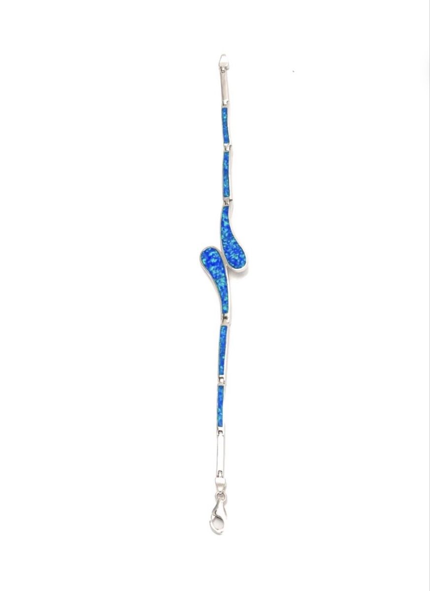 Bracciali & Braccialetti: Opalit Turquise Silver Bracelet – Nuovo e nell'imballaggio originale da Adliswil venduto da sed_tn96