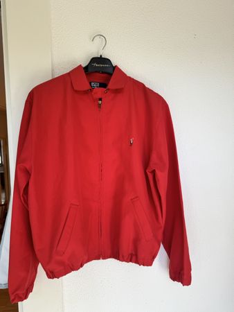 Vintage Jacke Ralph Lauren rot neuwertiger Zustand