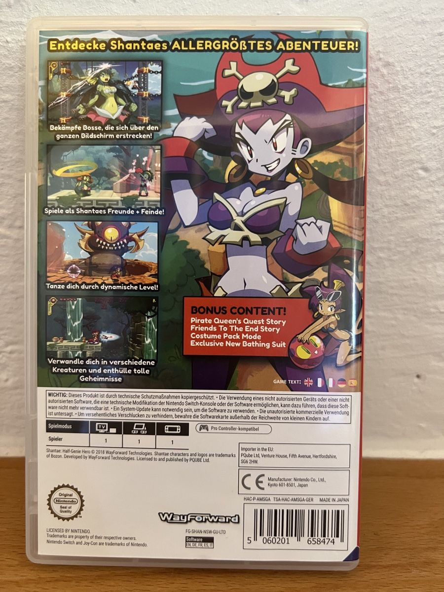 Nintendo Jeux: Shantae Ultimate Edition - Erstausgabe - Nintendo Switch – D'occasion à Ebertswil par Aayra 1