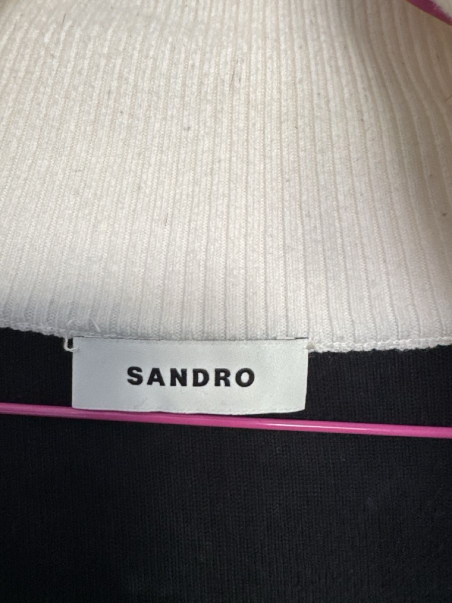 Sandro Gilet & Giacche: Sandro - Oscar Casas two tone Zip - Cardigan Jacket – Usato da Onex venduto da dan_mk2s 3