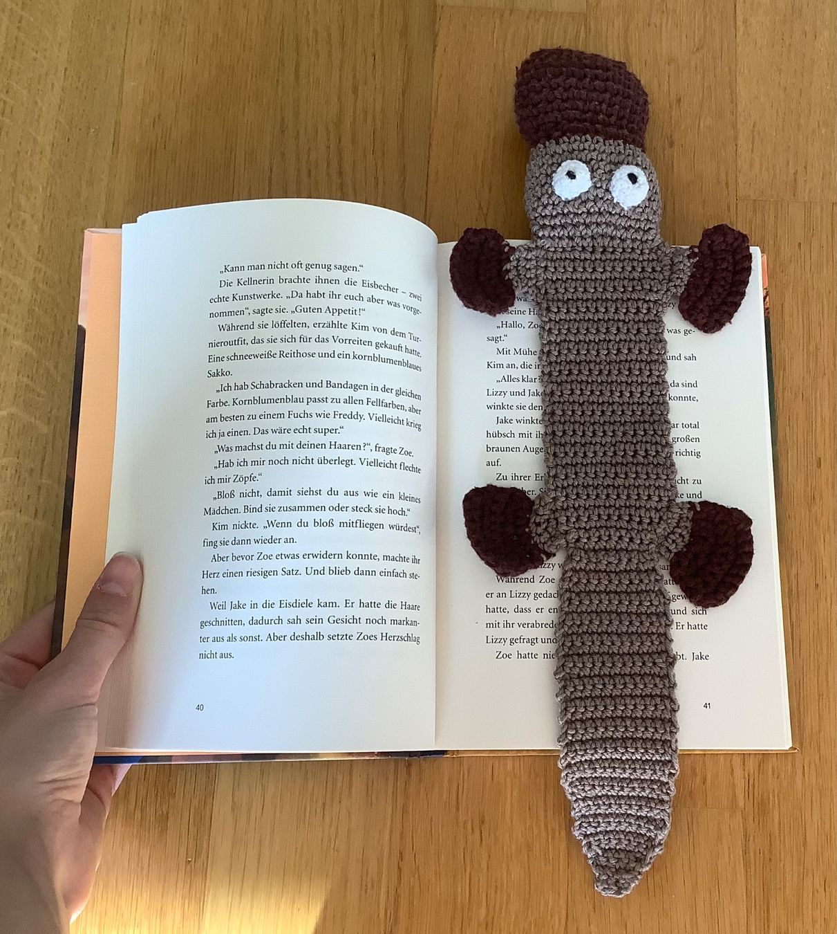 Altre raccolte & rarità: Gehäkeltes Buchzeichen- Schnabeltier, Handmade – Nuovo (secondo la descrizione) da Adliswil venduto da Urspirit