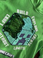 Minecraft Hoodie, Grösse 134
