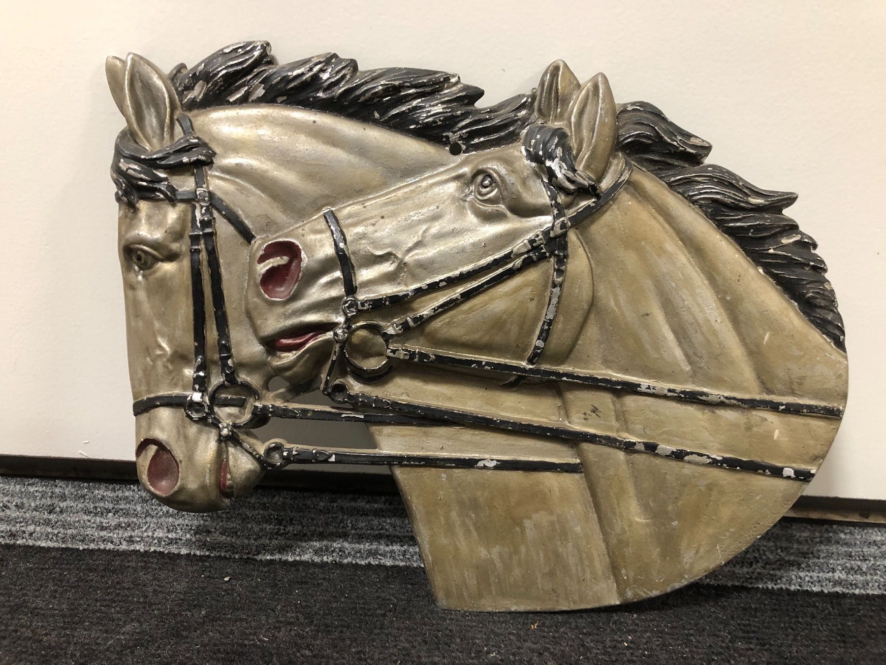 Sculture & Statue: Pferd guss tier – Usato da Reinach AG venduto da rares75