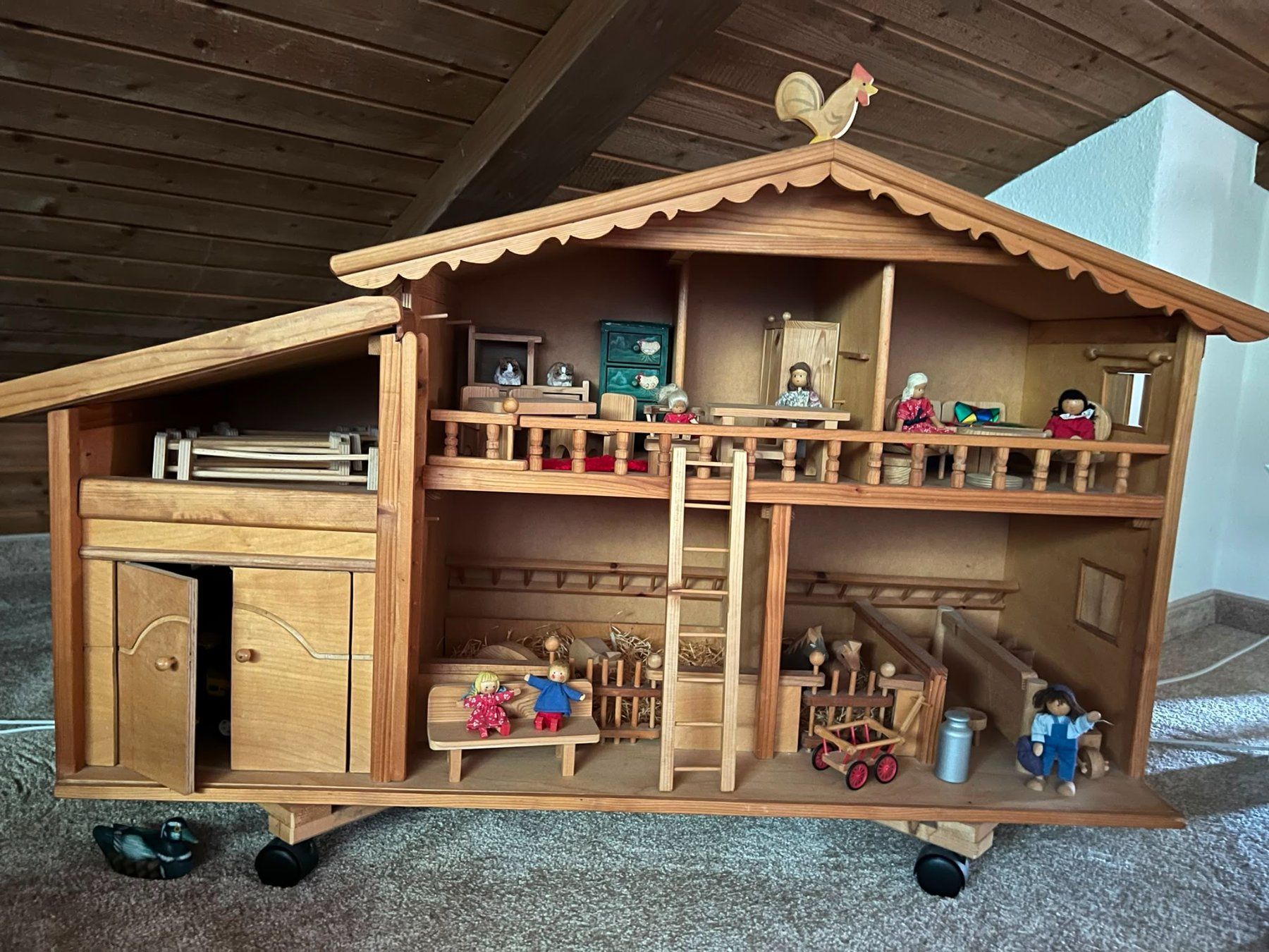 Case e mobili per bambole: Puppenstube/Bauernhaus – Usato da Aarau venduto da RenoGabriel
