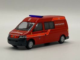 Rietze 51888 1:87 VW T5 LR MD Feuerwehr Münchwilen
