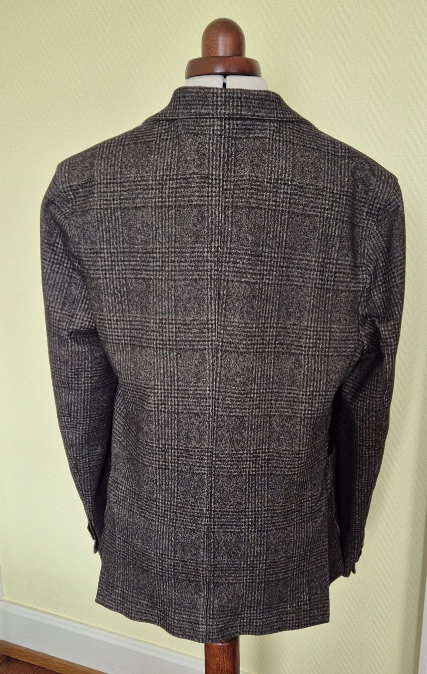 Giacche: Herren Blazer, Grösse 50 , Baumwolle,  Farbe anthrazit – Usato da Dornach venduto da kolibri313 1