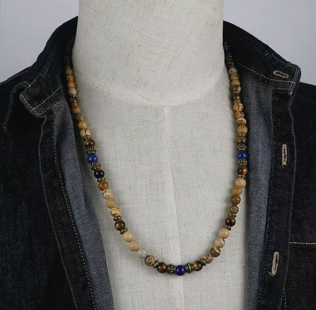 Catenine: Vintage Rustikale Perlen Halsk. - Spendenaktion – Nuovo (secondo la descrizione) da Unterkulm venduto da Nachtigall 5