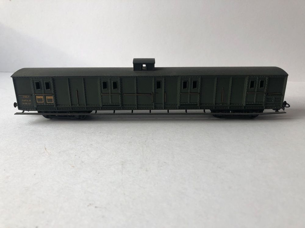 Wagon fourgon Boite a Tonnerre SNCF Epoque 3 - francis miniatures