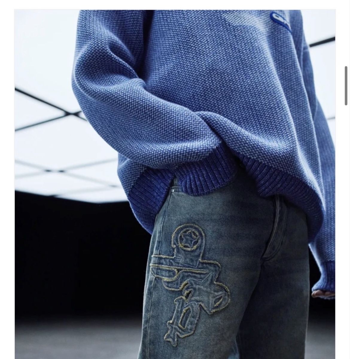 Pesoclo Maglioni & Felpe: Peso Orbit Knit Blau – Nuovo (secondo la descrizione) da Horgen venduto da Aron.zh 1