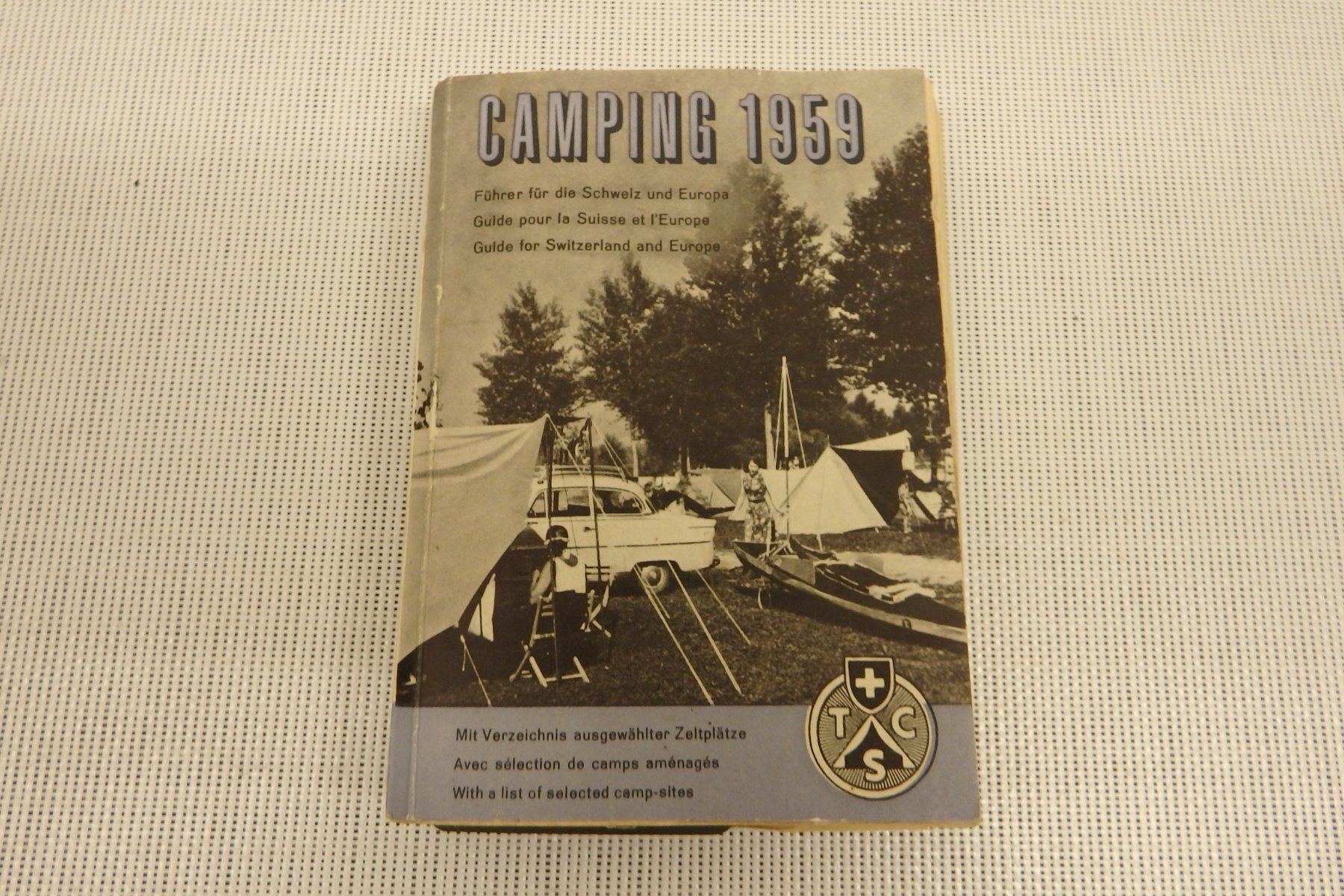 Libri: TCS Camping Führer 1958 – Usato da Bischofszell venduto da Museumscafe