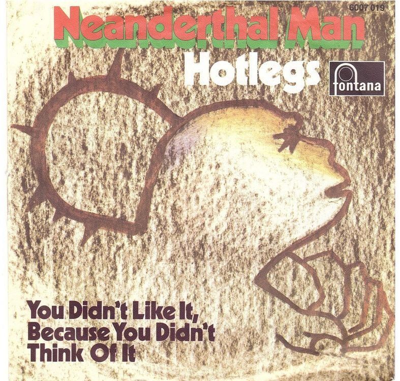 Dischi in vinile: Hotlegs  --  Neanderthal Man  Single7 – Usato da Rheinau venduto da thespecials