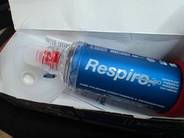 Respire Inhalationskammer mit Ventil Neu