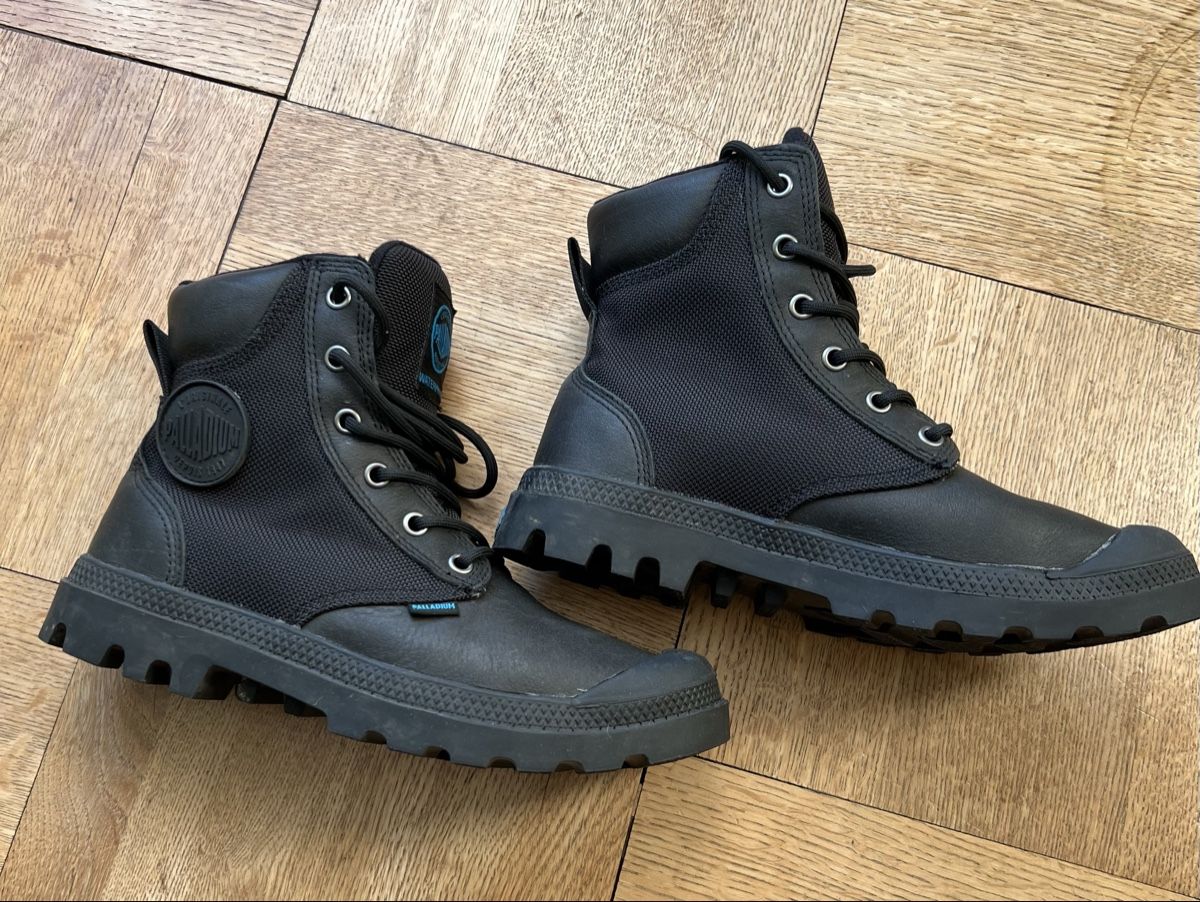 Palladium Scarpe da uomo: Palladium, schwarz, Gr. 37.5, waterproof – Usato da Burgdorf venduto da Leo16 1