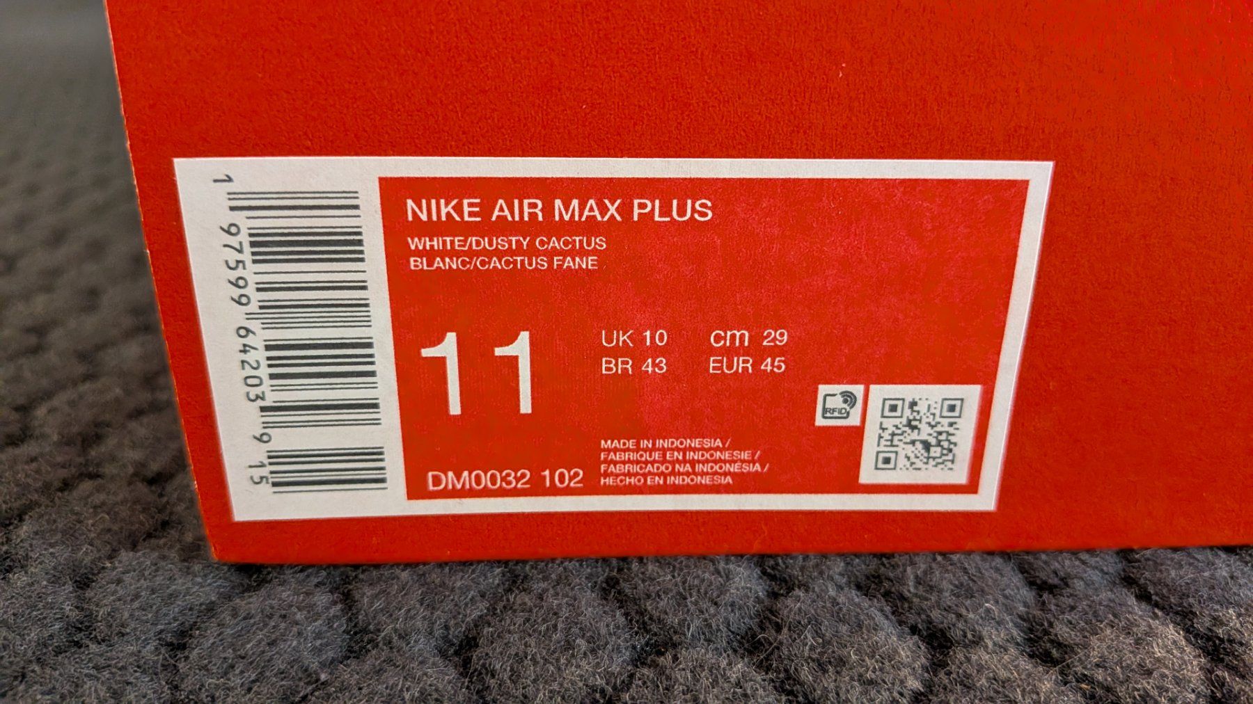 Nike Herrenschuhe: Air Max Plus TN White Dusty Cactus 45 – Neu und originalverpackt aus Zürich von vukzh 4
