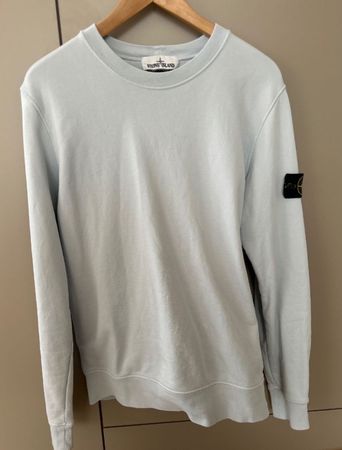 Stone Island Pullover babyblau Grösse M