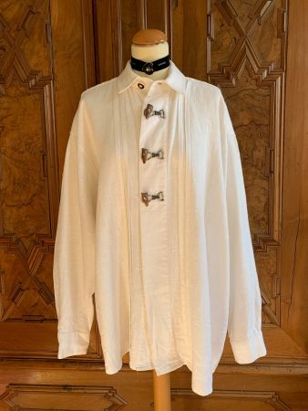 COUNTRY LINE FOR MEN 100% Leinen Bluse Größe: 42DE