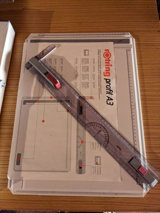 Rotring profil A3, planche à dessin avec étuis | Kaufen auf Ricardo