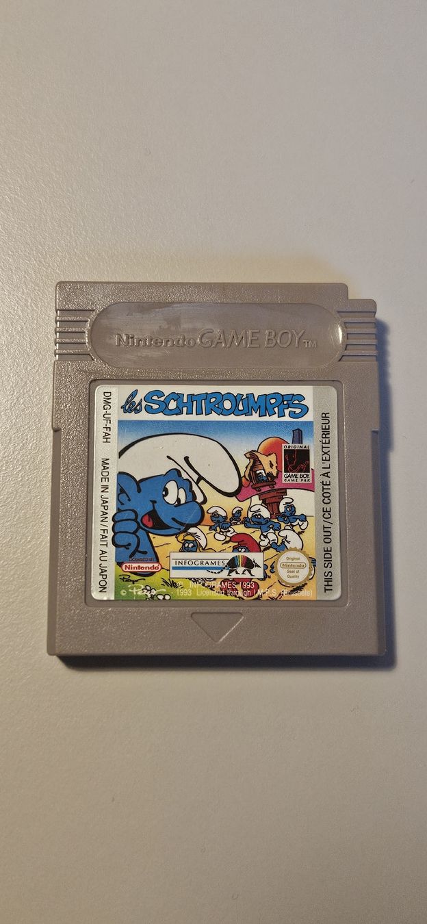 Nintendo Giochi: Die Schlümpfe, les Schtroumpfs, Nintendo Gameboy – Usato da Belp venduto da Ginus85