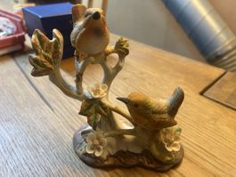 Vogel Skulptur Porzellan (V)