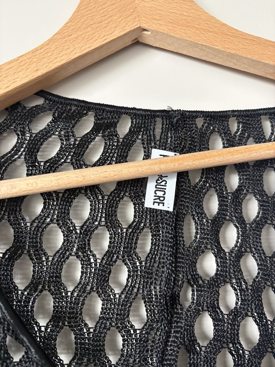 Altro in Moda donna: Pain de Sucre Poncho mit Lochmuster – Usato da Bern venduto da Sabischu 3