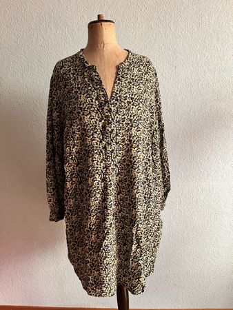 H&M longue blouse fleurie EUR XL bon état