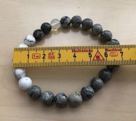 Bracciali & Braccialetti: Planeten-Armband "Mond", elastisch - neu + originalverpackt – Nuovo e nell'imballaggio originale da Gossau/ZH venduto da amazonas66 1