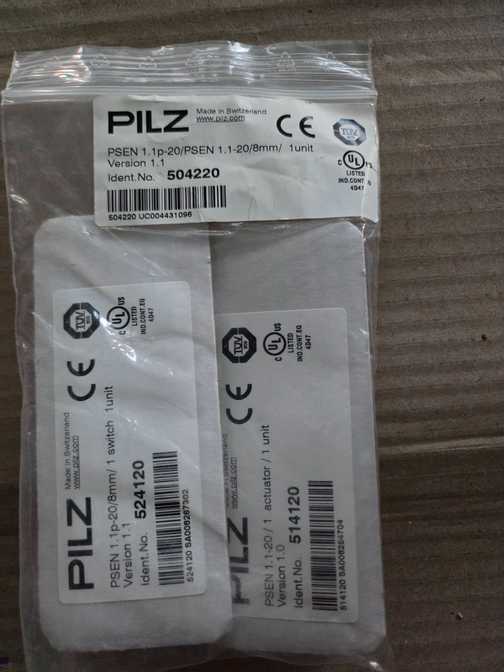 Interruttori: PILZ Sicherheitsschalter PSEN – Usato da Engwilen venduto da dmr_wr8k