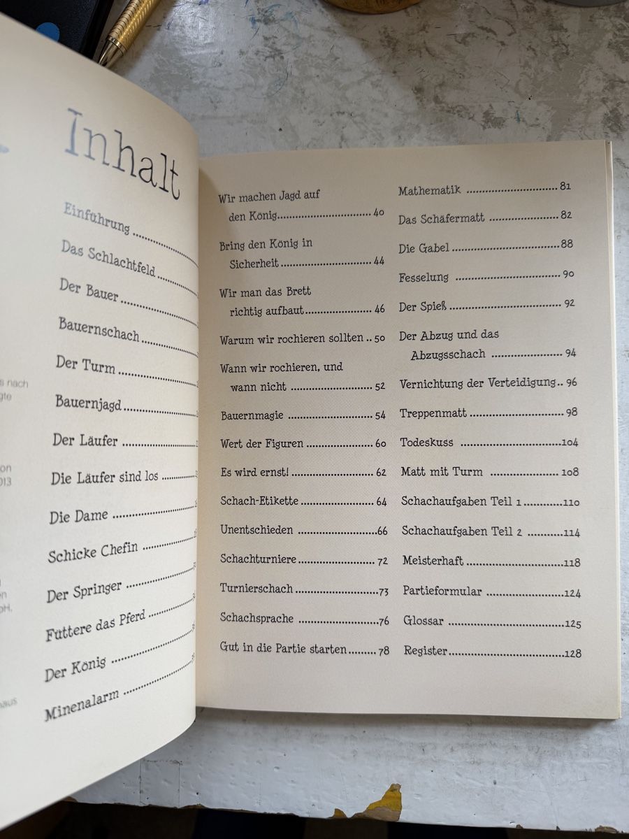 Libri: Schach für Kinder – Usato da Dietikon venduto da Buchantiqdietikon 1