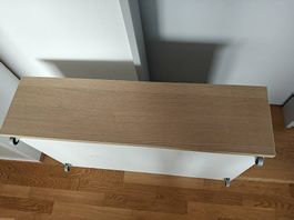 Ikea 2x Bettkasten Malm Eichenfurnier - top Zustand 