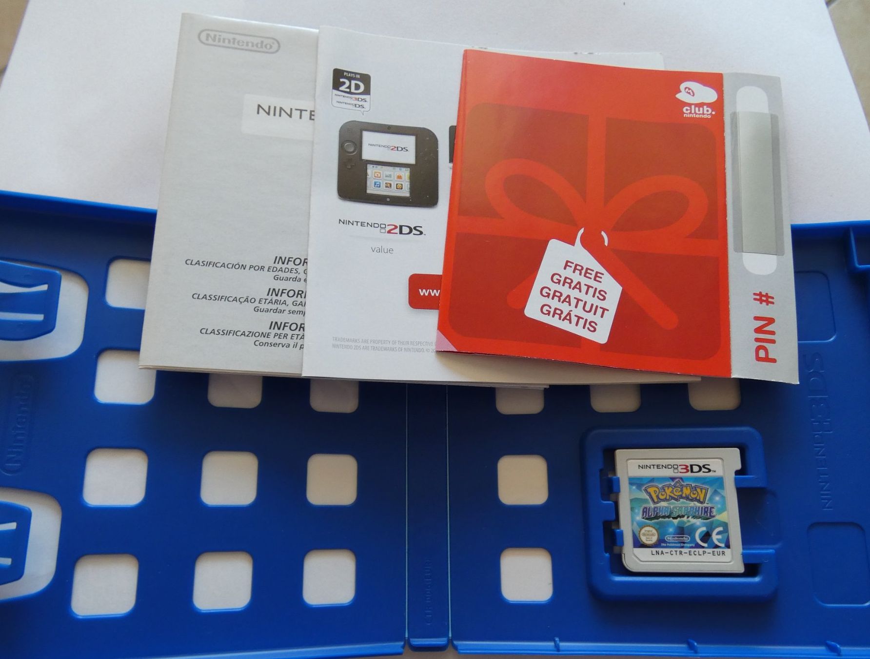 Pokémon Jeux: Nintendo 3DS - POKEMON Sapphire Alpha – D'occasion à La Sarraz par classicworldcoins 3
