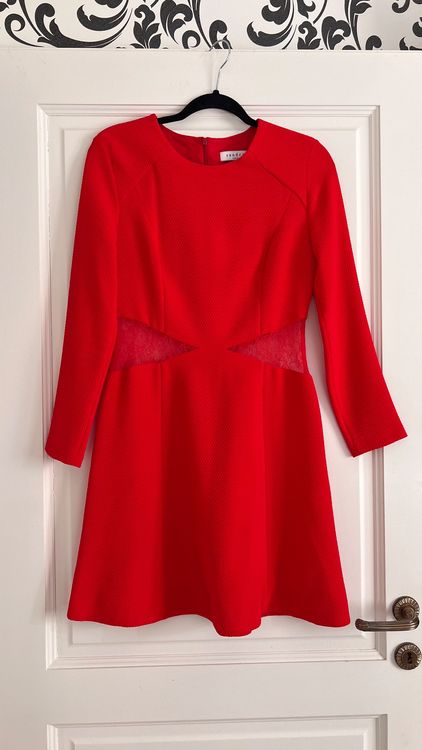 Sandro Red Dress | Kaufen auf Ricardo