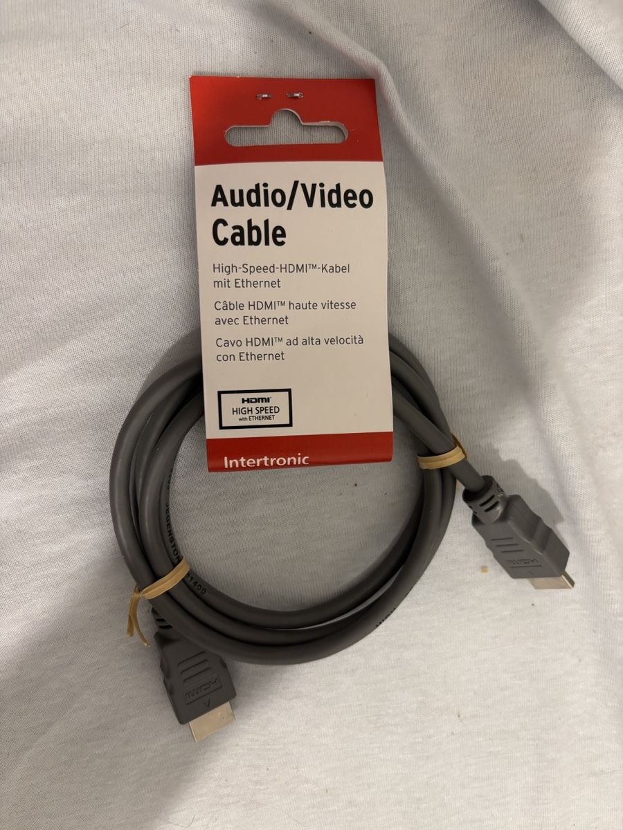 Cavi: Câble HDMI haute vitesse Intertronic – Nuovo e nell'imballaggio originale da Rue venduto da Juliechaillet99
