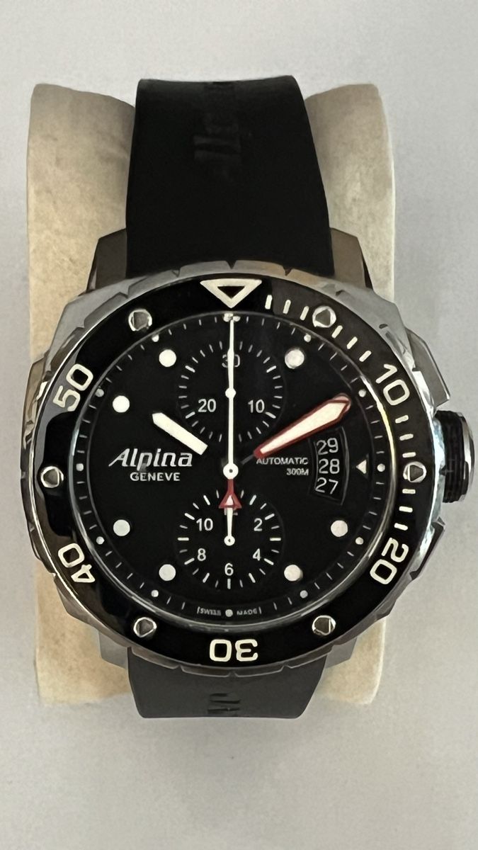 Alpina Uhren: ALPINA SEASTRONG – Gebraucht aus Meyrin von 24Heures