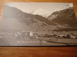 Kandersteg mit Blümlisalp, um 1940, ungelaufen