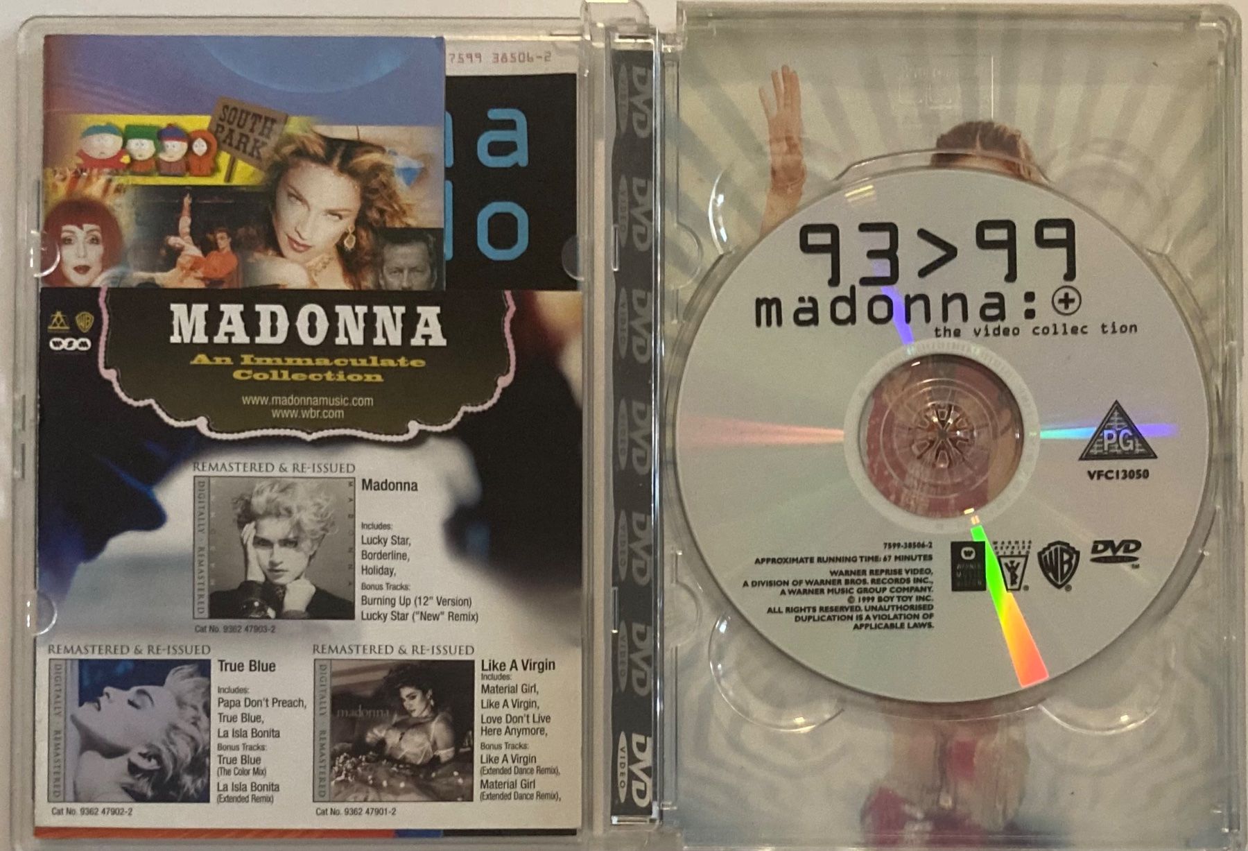 Alle DVDs: MADONNA - THE VIDEO COLLECTION 93:99 – Gebraucht aus Poliez-Pittet von Newtown-Records 2