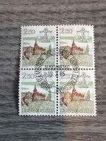 Schweiz Briefmarke Helvetia 2.50 Ausgabetag 19.2.85 Viererbl