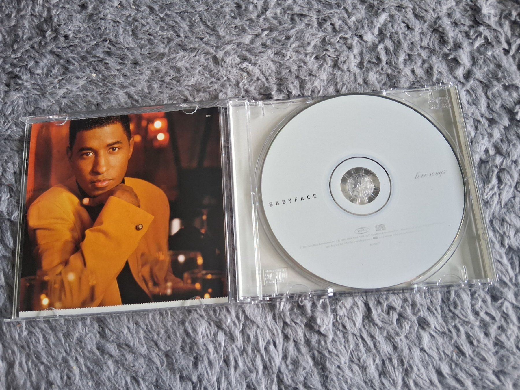 CD: BABYFACE      LOVE SONGS     CD – Usato da Wetzikon ZH venduto da Ramones01 2