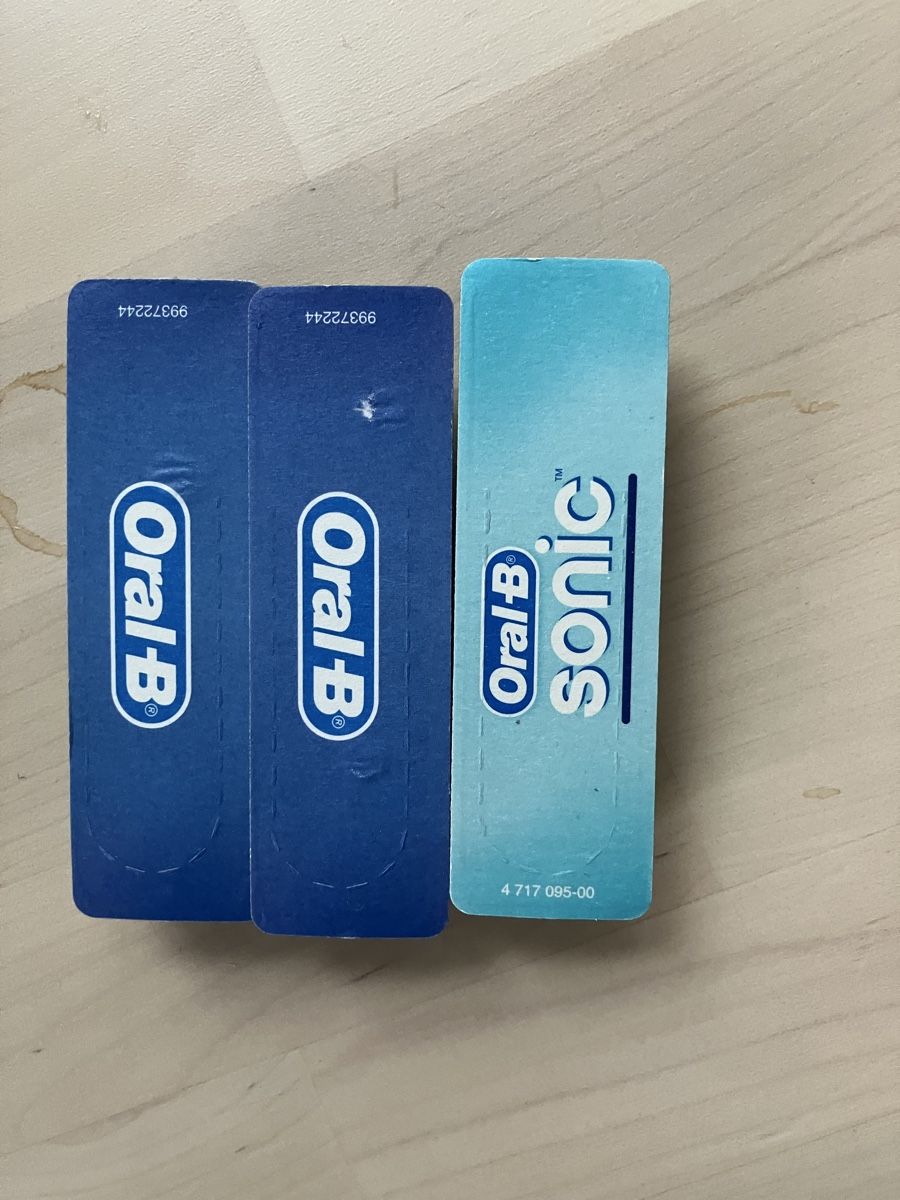 Oral B Altro per la casa: 3 x Oral B Sonic Complete, Ersatzbürsten, Original – Nuovo (secondo la descrizione) da Zürich venduto da Mameloschn 1