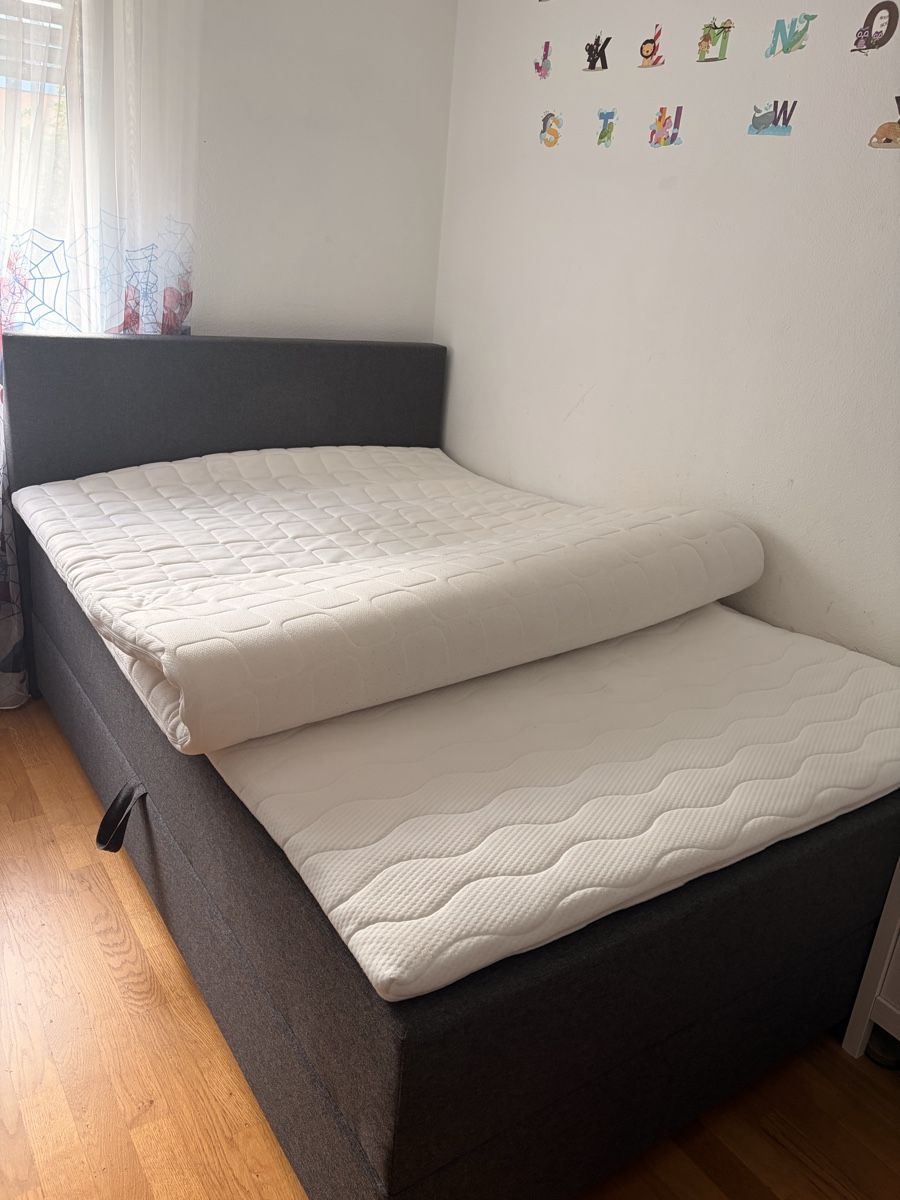 Betten: Boxspringbett 215x140 – Gebraucht aus Meilen von Danijel77 2