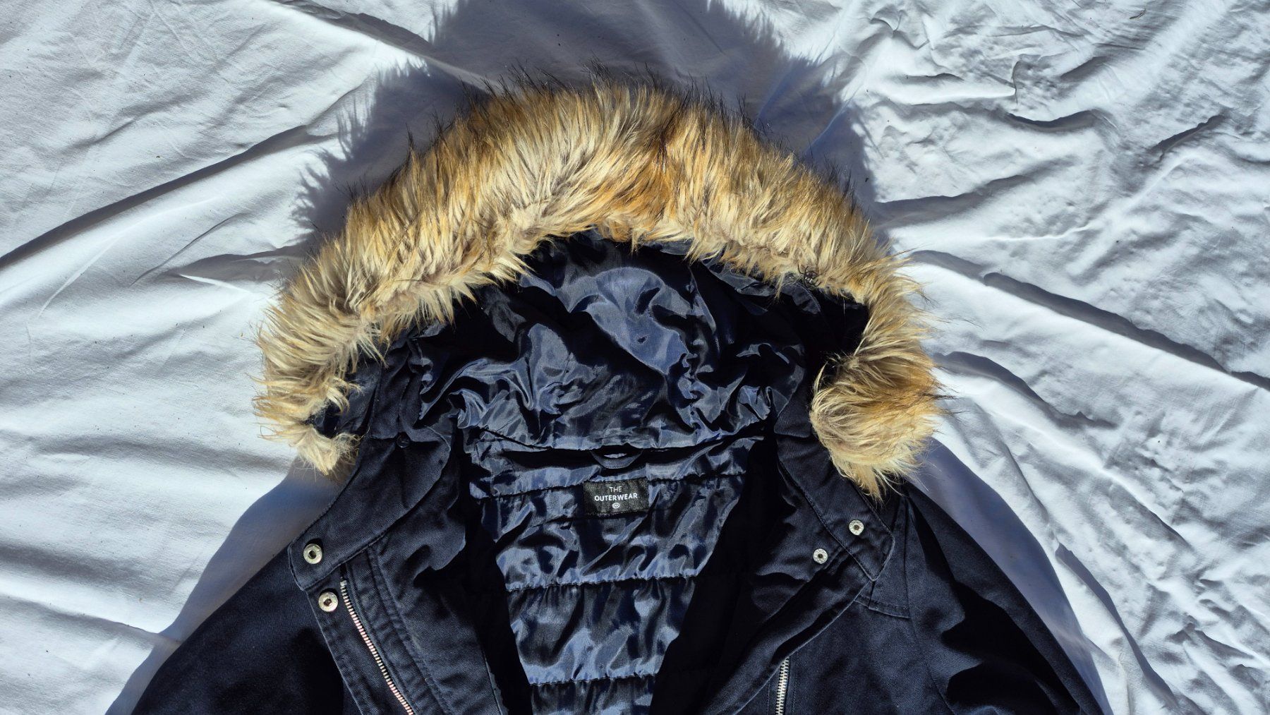 C&A Giacche: Winterjacke dunkelblau, C&A, Gr. 44/46 – Usato da Engi venduto da Mil_31 3